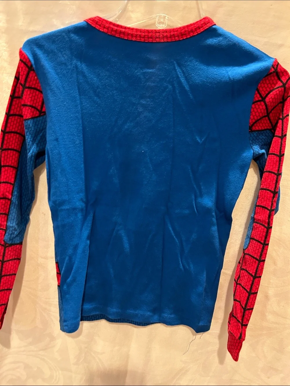 Disney Red and Blue Spider Man Pajama Set
